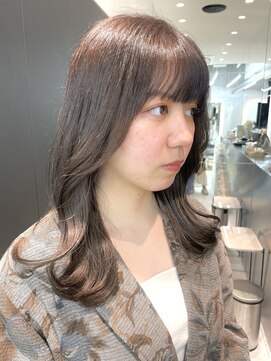 ロンドシエル 横浜(Lond ciel) 韓国ヘア/グレージュ/ケアブリーチ／ダブルカラー