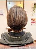 30代40代50代ショートヘア【髪質改善/百合ヶ丘】
