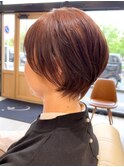 【 Ｉ. 】30代からの襟足すっきり前下がりショートボブ　川口