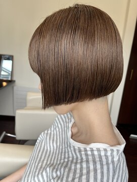 シュマン(Chemin) 大人可愛い◇切りっぱなしボブ