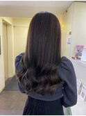 グレージュ/オージュア髪質改善で艶ロング