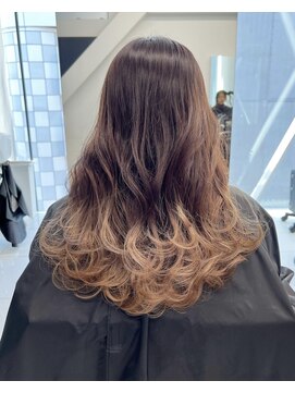 アライブ キチジョウジ(ALIVE Kichijoji) 【ALIVE吉祥寺】ミルクティーベージュグラデーション