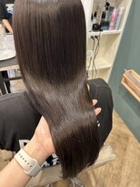 プラス ファースト ヘア(Plus 1st)&nbsp;ダークブラウン×髪質改善トリートメント