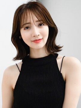 レノラ 本町(LENORA) ◯くびれボブパーマオリーブベージュデジタルパーマ韓国風パーマ