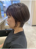 30代40代50代耳かけショートメンズライクハンサムショートカット