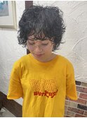 ワッフルパーマ