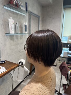 エスト(est) シアーベージュ//ショートボブ//艶髪//髪質改善//新宿