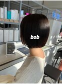 切りっぱなしボブ