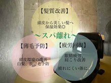 メゾンドデイアンドナイト(Maison de Day&Night)の雰囲気（ヘッドスパ『離れ』の詳細は【こだわり１】をご覧下さい）