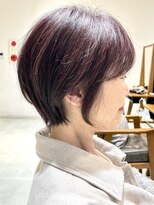 ビューイースト 亀戸 錦糸町(VIEW EAST) 【まとまりショートボブ/暖色カラー/30代40代髪型】