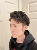 ☆ゆるめ七三パーマ☆