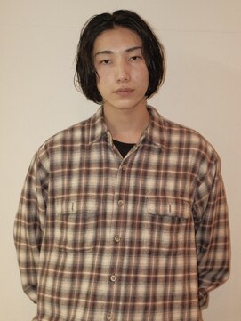 シーカ(siika) メンズボブ/メンズカット/ボブ/ニュアンスパーマ