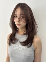 ロンド メリー 大宮(Lond merry) イメチェン外ハネボブ美髪ワイドバング/レイヤーカット顔周り