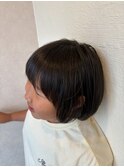お子様ショートボブ