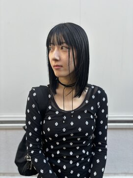 ローグ(Logue) 艶髪×切りっぱなしボブ