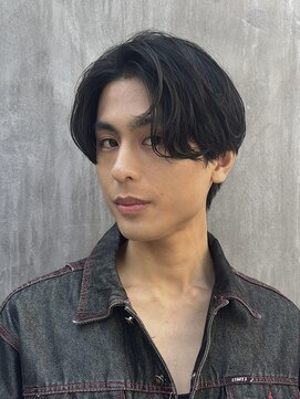 ジュネス(JUNES) センターパート/ナチュラルヘア/ニュアンスヘア