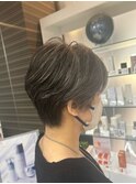 白髪ぼかしハイライト