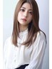 【自然な仕上がりが人気のひみつ♪】エアリー縮毛矯正ストレート+カット