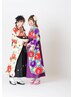 【卒業式☆ペア割り】２点(袴着付け・ヘアセット)￥11000　電話予約限定