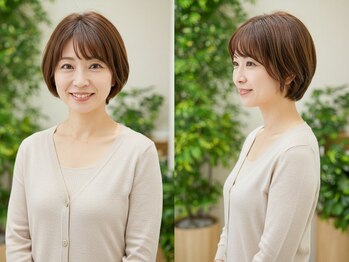 アイスタイル 五日市店(I STYLE)の写真/＜大人女性のショートスタイル＞清潔感のある大人のショートで、毎朝のスタイリングが驚くほど楽に♪