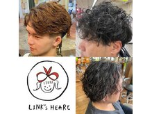 メンズカット、メンズパーマスタイルも対応しております！