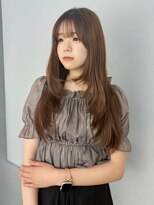 シエル バイ ケンジ 登戸 生田(CIEL by KENJE)&nbsp;韓国ヘアレイヤーカット前髪顔周りロング