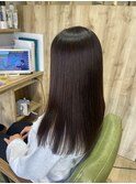 うる艶ロングストレート美髪縮毛矯正【カミケンネクスト/福島】