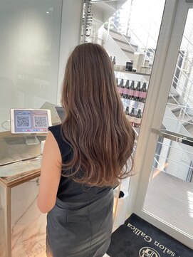 ヘアサロン ガリカ 表参道(hair salon Gallica) 大人の透明感カラー/ミルクティーブラウン