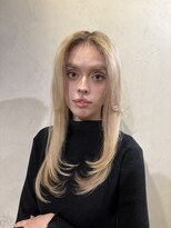 トクヤマサロンニューヨーク(TOKUYAMA SALON NEW YORK)&nbsp;大人レイヤー×カーテンバング