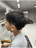 メンズキッズカット/2ブロック/刈り上げ