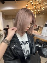 ソワンドブレスセルン 心斎橋(soin de brace cerne)&nbsp;ピンクベージュ/ミルクティーベージュ/ハイトーン/髪質改善