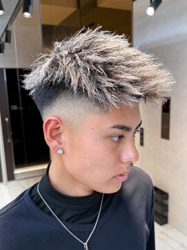 ルーシー 渋谷(LUCEY) ツイストジェットパイルツイストパーマメッシュパーマ