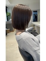 エレン 向ヶ丘遊園 登戸(ELEN)&nbsp;丸み/ボブ/ミニボブ/切りっぱなしボブ/20代30代/縮毛/髪質改善