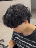 シャドウパーマ/メンズカット/スパイラルパーマ/ツイスパ