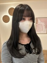 ラヴィズム 栄店(LUVISM)&nbsp;栄/矢場町/レイヤー/顔周りレイヤー/ハッシュカット/韓国ヘア
