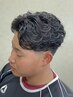 【学割U24・平日限定】メンズカット+パーマ