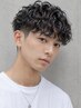 【メンズ限定】メンズカット+ニュアンスパーマ ￥11,000