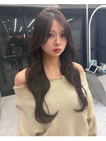 ロンドルーチェ 心斎橋(Lond luce)&nbsp;グレージュ×ハッシュカット［髪質改善/縮毛矯正/レイヤー］