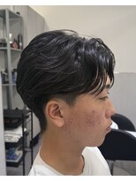 become men's hair 名駅EAST【10月3日 NEW OPEN(予定)】&nbsp;毛流れセンターパート/ニュアンスフェザー/ナチュラル/名古屋/
