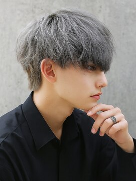 シエル 紙屋町店(CIEL) メンズショート／ハイトーン／スパイキーショート／束感ヘア