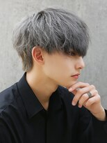 シエル 紙屋町店(CIEL) メンズショート/ハイトーン/スパイキーショート/束感ヘア