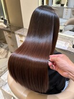 アース 渋谷店(HAIR&MAKE EARTH)&nbsp;髪質改善×縮毛矯正｜艶髪ロングストレート