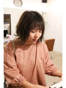 ラピッツヘアデザイン(la Pitt's hair design) 外ハネ☆キュートボブ