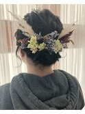 成人式ヘアセット