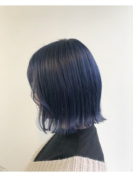 ヘアメイク オブジェ(hair make objet) コリアンBLUE 韓国スタイル