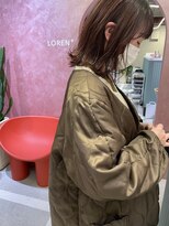 ローレンジウ(LOREN JU)&nbsp;名駅/名古屋駅/学割U24/レイヤーカット/オージュア/ダブルカラー