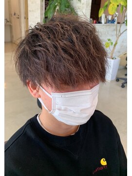 ラ メール ヘア デザイン(La mer HAIR DESIGN) 長めツイスパマッシュ