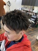 ヘアープロポーザー ラグ(hair proposer Leggu)&nbsp;剃り込みアシンメトリー