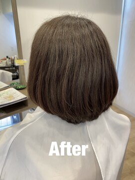 ミュゼドゥアートシエル(Musee du Art ciel) 【髪質改善】艶しっとりボブ