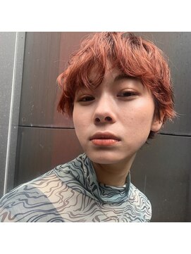 スノッブアーティ(SNOB ARTY) オレンジなパーマショート 1